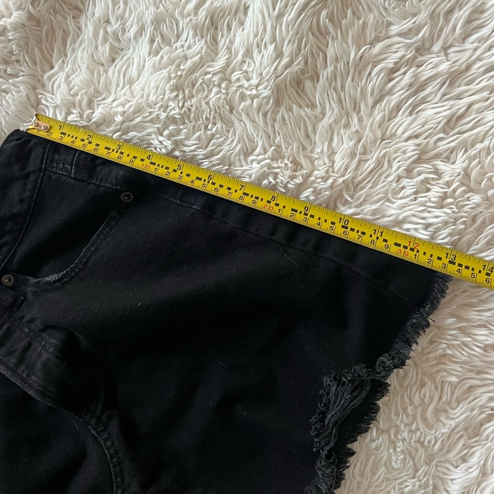 American Eagle Black Denim Skirt - Picture 8 of 8